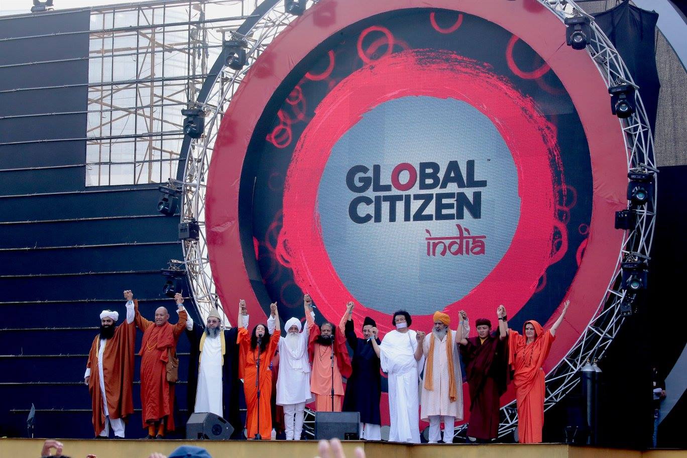 GIWA faith leaders at Global Citizen Festival India