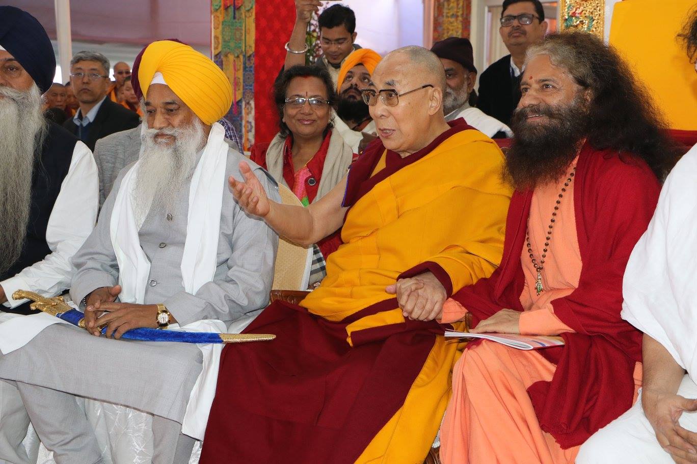 GIWA Faith leaders with dalai lamaji